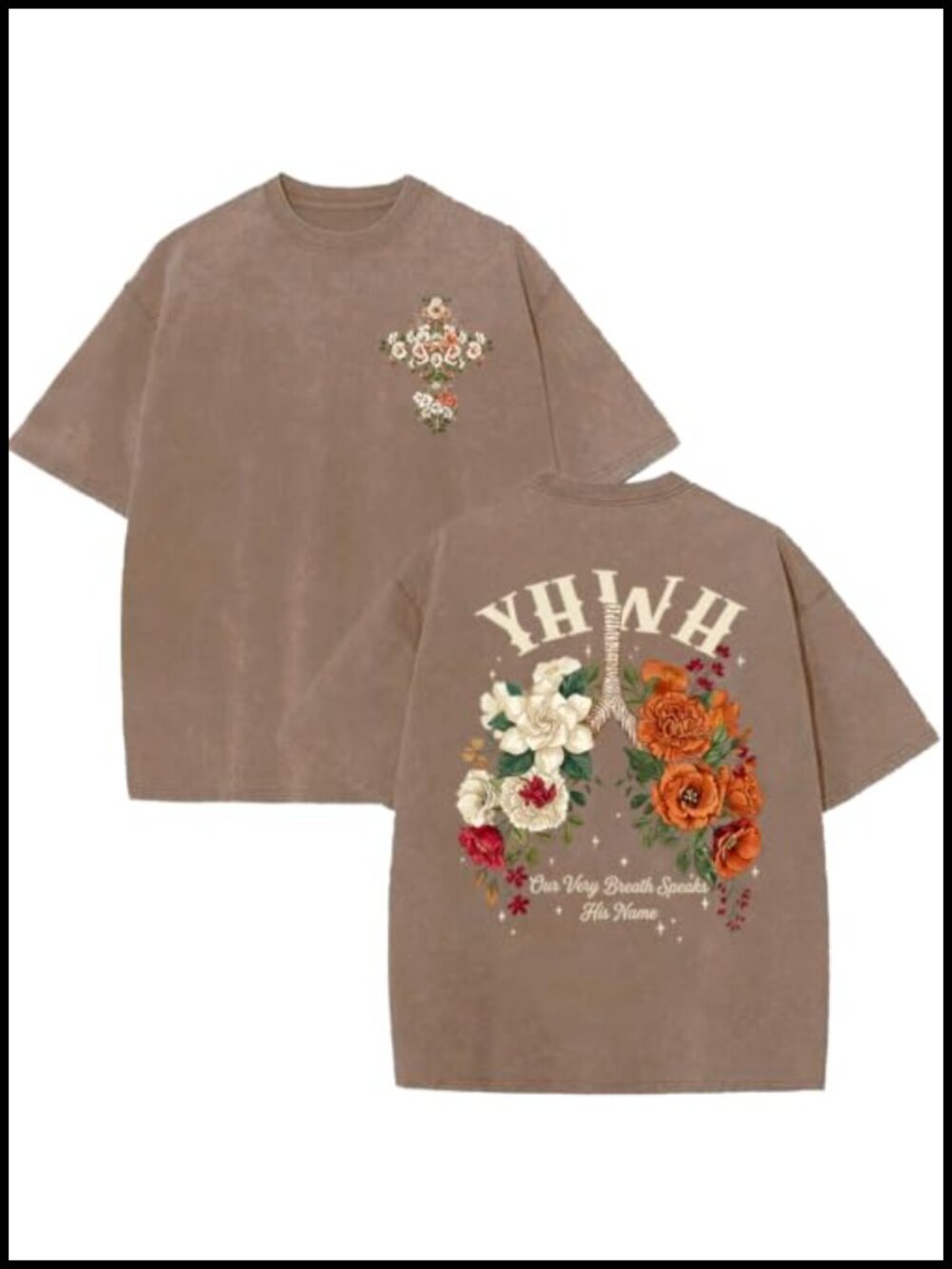 Mens Christian Faith T-Shirt Cotton Blend Crew Neck Religious Tee